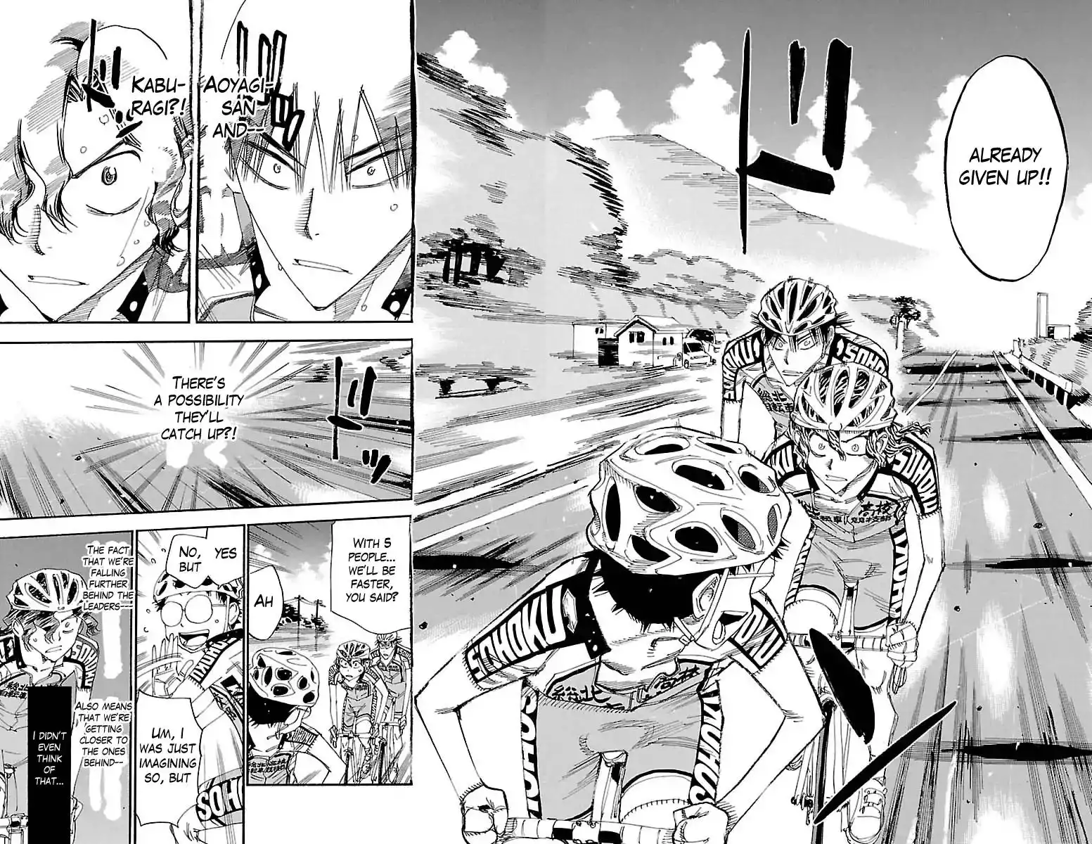 Yowamushi Pedal Chapter 387 4